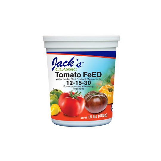Tomato FeED 12-15-30 1.5 Tub - 12 per case - Fertilizers